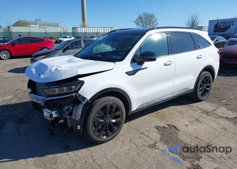 2023 Kia Sorento Sx z USA, uszkodzony, nr VIN 5XYRK4LF4PG221808